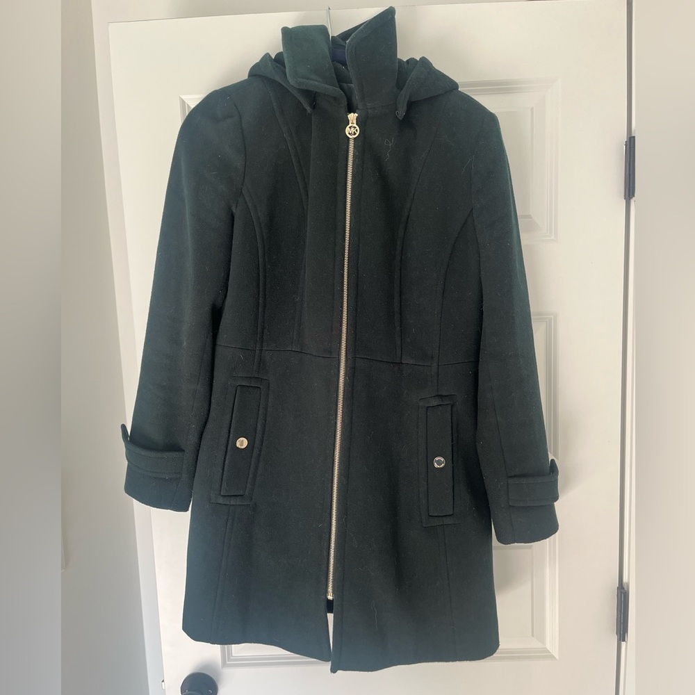 Size Large Emerald Green Michael Kors Coat